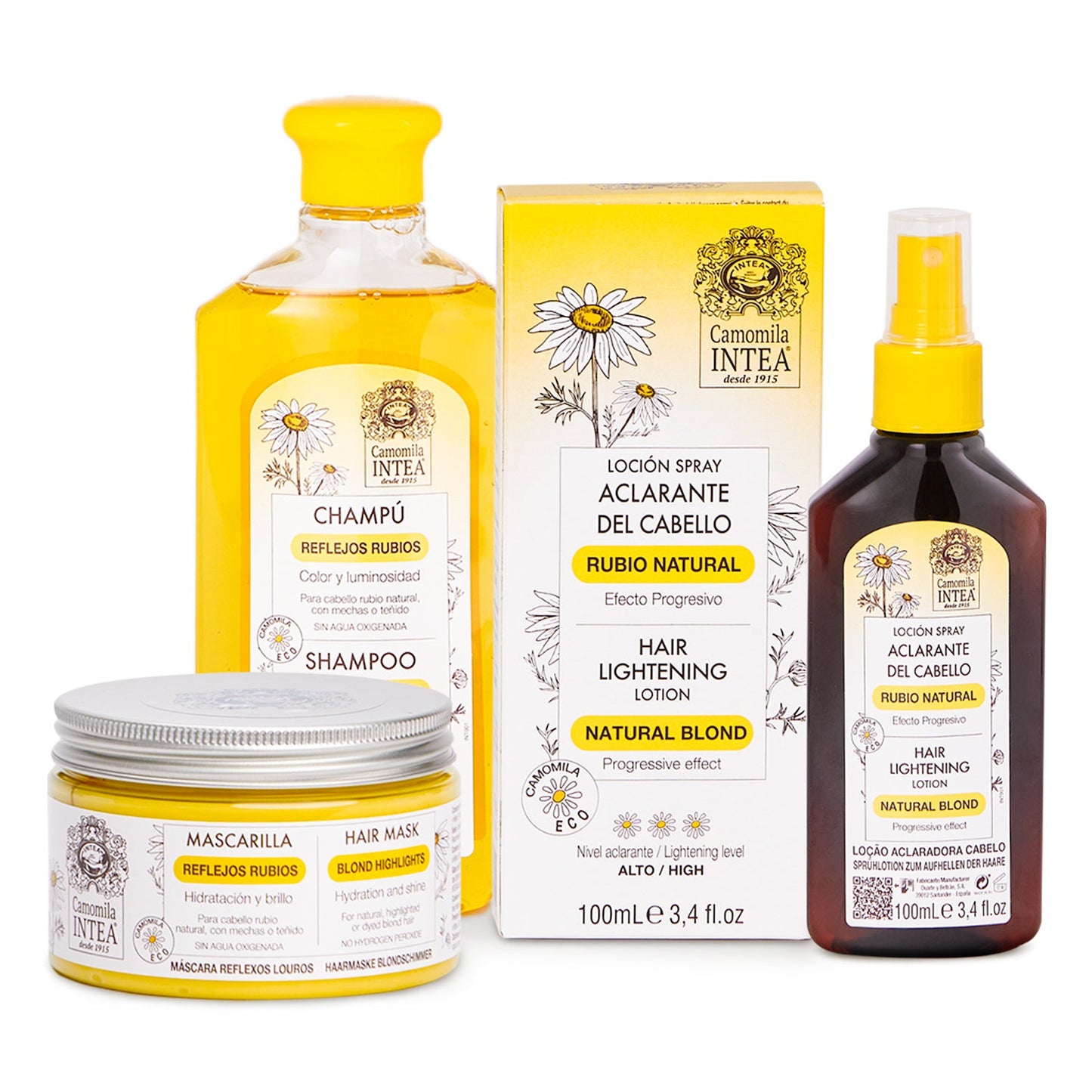 Kit Aclarante Rubio Natural