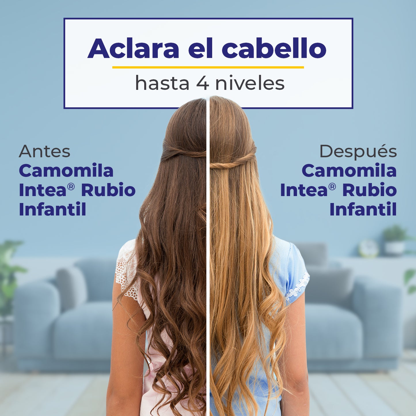 Aclarante de Cabello Rubio Infantil