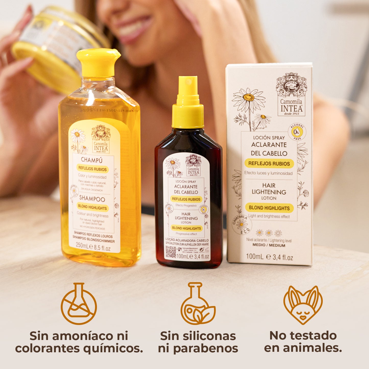 Kit Aclarante Rubio Natural